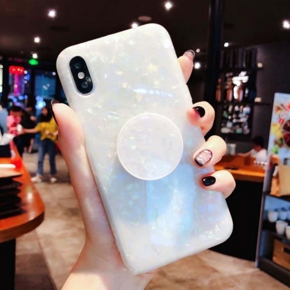 NEW iPhone 13/12/11/Pro/Max/XR Shell W/ Holder iphone case - Picture 5 of 8